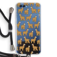 Alpacas: Honor 10 Transparant Hoesje met koord