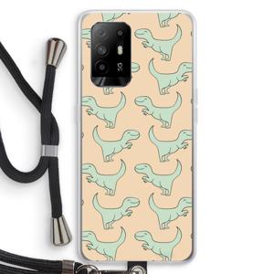 Dinos: Oppo A95 5G Transparant Hoesje met koord