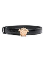 Versace ceinture La Medusa en cuir - Noir