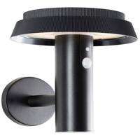 Brilliant Alvero G40430/06 Wandlamp op zonne-energie met bewegingsmelder 4 W Warmwit Zwart