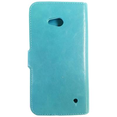Microsoft Lumia 640 XL hoesje aqua blauw