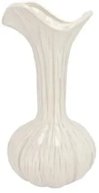 Daan Kromhout Design vaas keramiek mia 14x28cm wit