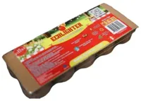 Ecolighter - eco aanmaakblok - pak van 10 stuks Ecolighter - eco aanmaakblok - pak van 10 stuks