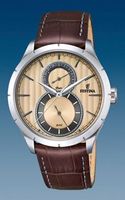 Horlogeband Festina F16892-2 / F16892-4 / F16892-5 Leder Bruin 23mm