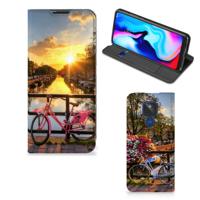 Motorola Moto G9 Play | Book Cover | Amsterdamse Grachten