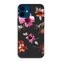 Geschilderde bloemen: iPhone 12 mini Biologisch afbreekbaar hoesje