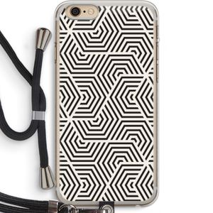 Magic pattern: iPhone 6 PLUS / 6S PLUS Transparant Hoesje met koord