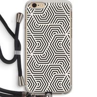Magic pattern: iPhone 6 PLUS / 6S PLUS Transparant Hoesje met koord