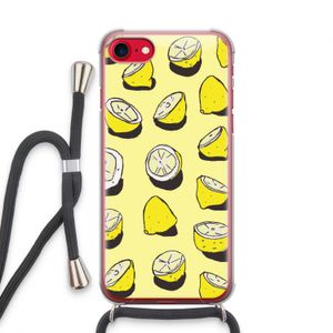 When Life Gives You Lemons...: iPhone SE 2020 Transparant Hoesje met koord