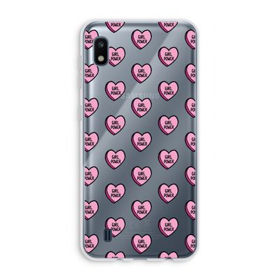 GIRL POWER: Samsung Galaxy A10 Transparant Hoesje