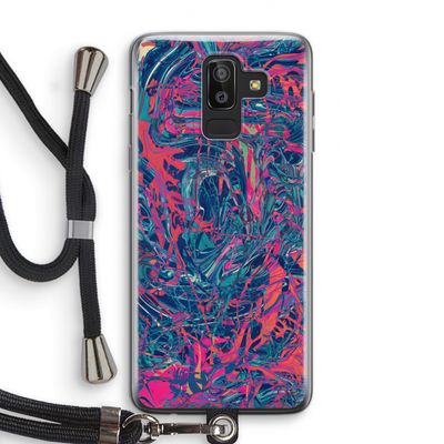 Sleeping Dreams: Samsung Galaxy J8 (2018) Transparant Hoesje met koord