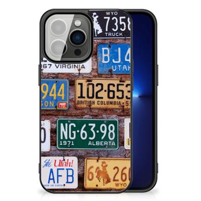 iPhone 13 Pro Silicone Back Case Kentekenplaten