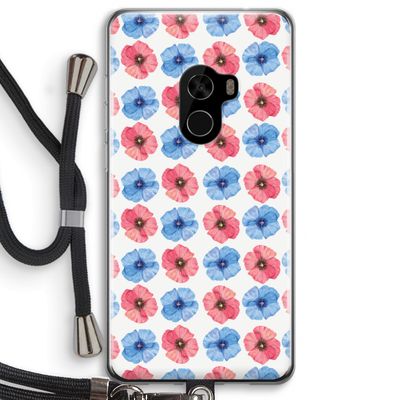 Klaproosjes: Xiaomi Mi Mix 2 Transparant Hoesje met koord