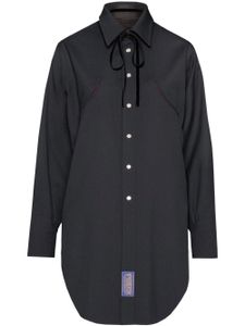 Maison Margiela x Pendleton chemise à design réversible - Noir