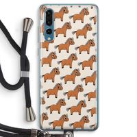 Pony: Huawei P20 Pro Transparant Hoesje met koord