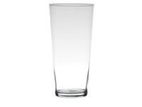 Hakbijl Glass Vaas Essentials Conical Glas Ø16xh29cm - thumbnail