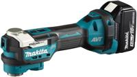 Makita dtm52rtjx2 | 18 v | multitool | set | 5,0 ah accu (2 st) | lader | accessoireset | in mbox