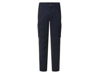 esmara Men Heren cargobroek (Marineblauw, XL)