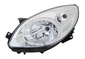 Koplamp links met knipperlicht H4 inclusief STELMOTOR Chrome 4371963