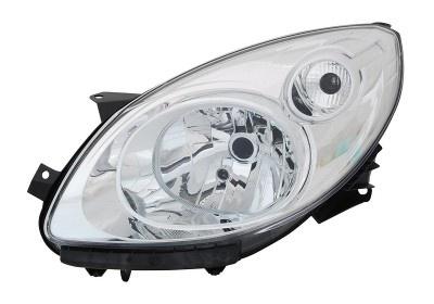 Koplamp links met knipperlicht H4 inclusief STELMOTOR Chrome 4371963