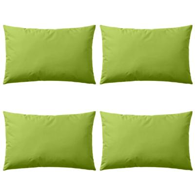 VidaXL Buitenkussens 60x40 cm appeltjesgroen 4 st