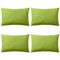 VidaXL Buitenkussens 60x40 cm appeltjesgroen 4 st