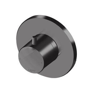 Inbouw Stopkraan Lagoo Garda Hendel Rond 10,1 cm Messing Gunmetal