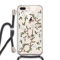 Blossoming spring: iPhone 7 PLUS Transparant Hoesje met koord