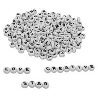 Colorations - ronde letterkralen, 500st.