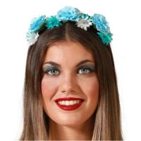 Verkleed haarband/hoofdband met bloemen krans - meisjes/dames - prinses/hippie/flower power/cosplay Verkleed haarband/hoofdband met bloemen krans - meisjes/dames - prinses/hippie/flower power/cosplay