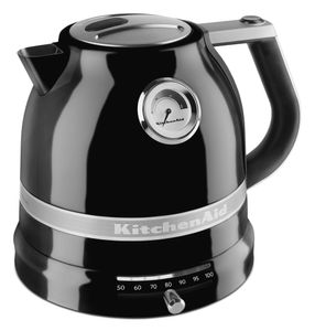 KitchenAid Waterkoker Artisan - temperatuurregeling - onyx zwart - 1.5 liter - 5KEK1522EOB