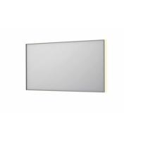 Spiegel INK SP32 140x4x80 cm Incl. Indirect LED-Verlichting Rondom en Spiegelverwarming Geborsteld RVS
