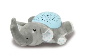 Jamara Dreamy Elephant babynachtlamp Vrijstaand Blauw, Grijs LED