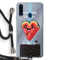 One In A Melon: Samsung Galaxy A20s Transparant Hoesje met koord