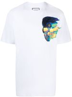 Philipp Plein t-shirt SS Skull à col rond - Blanc