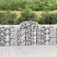 Schanskorven 6 st gewelfd 200x50x100/120 cm ijzer