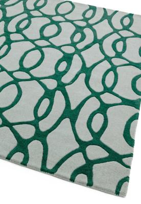 MOMO Rugs - Vloerkleed Matrix MAX38 Wire Green -