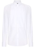 Dolce & Gabbana chemise de smoking en coton - Blanc