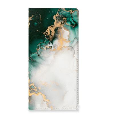 Standcase voor OPPO A57 | A57s | A77 4G Marmer Groen Standcase voor OPPO A57 | A57s | A77 4G Marmer Groen