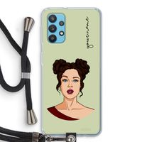 Pop-Art Creator: Samsung Galaxy A32 4G Transparant Hoesje met koord