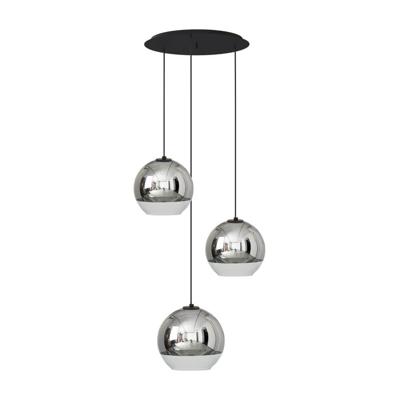 Lyora 3-lichts bol hanglampGlobe Plus verchroomd - 7607