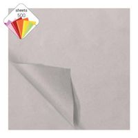 Haza Original zijdevloeipapier 500 vellen 50 x 70 cm zilver - thumbnail