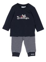 BOSS Kidswear ensemble haut-pantalon à imprimé - Bleu - thumbnail