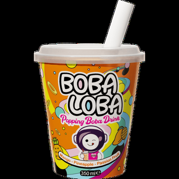 Boba Loba MangoPineapplePassion Fruit 350ML bij Jumbo