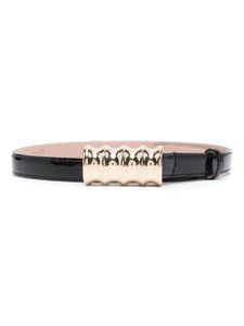 KHAITE ceinture The Small Julius en cuir - Noir