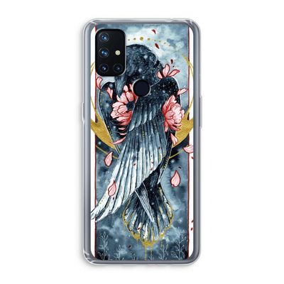 Golden Raven: OnePlus Nord N10 5G Transparant Hoesje