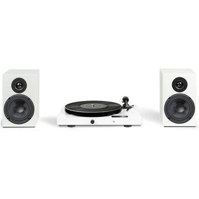 Pro-Ject Jukebox E1 + Speaker Box 5E Set Draaitafel systeem Platenspeler Wit