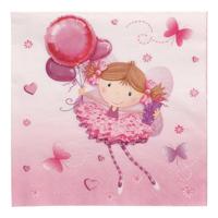 Papstar Servetten little dancer 3-laags 33x33cm