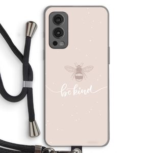 Be(e) kind: OnePlus Nord 2 5G Transparant Hoesje met koord