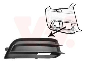 Ventilatiegrille, bumper 0301592